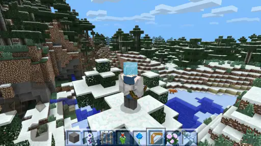 Ice Craft Game - Winter Block