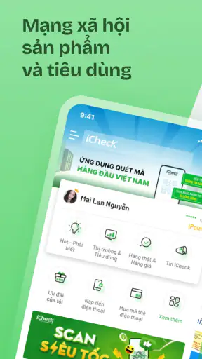 iCheck Scan - Quét mã sản phẩm
