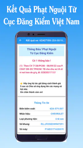 iNguoi - Tra Cứu Phạt Nguội
