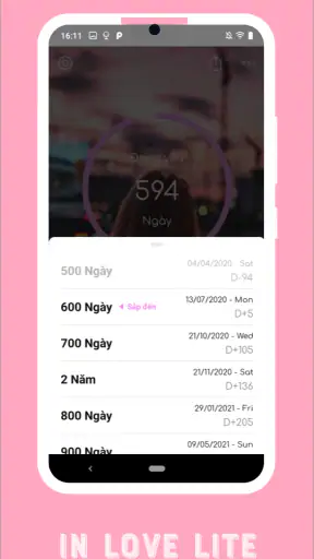inlove - Đếm ngày yêu Lite