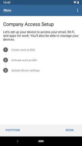 Intune Company Portal