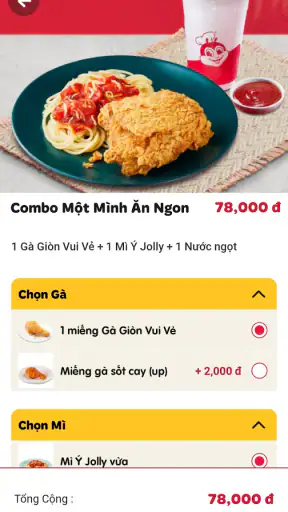 Jollibee Gà Rán & Giao Tận Nơi