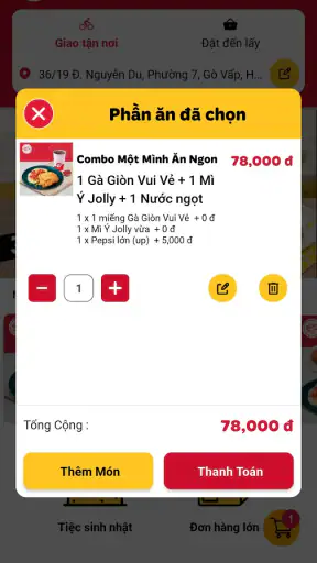 Jollibee Gà Rán & Giao Tận Nơi