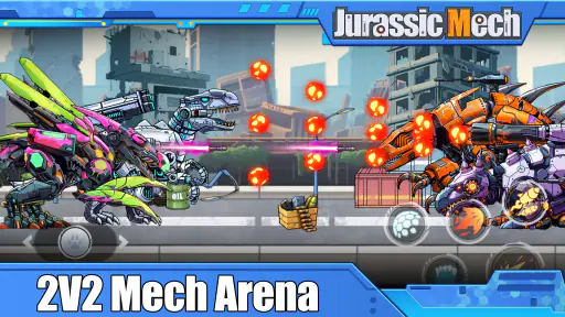 Jurassic Mech: Dinosaur Clash
