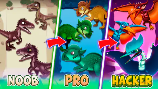 Jurassic Merge: Dino Evolution