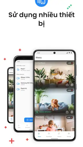 Kết nối camera giám sát Visory