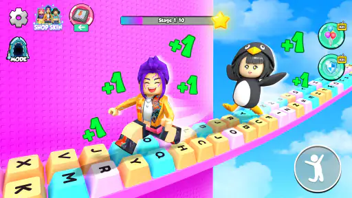 Keyboard ASMR Tower: Gugu Gaga
