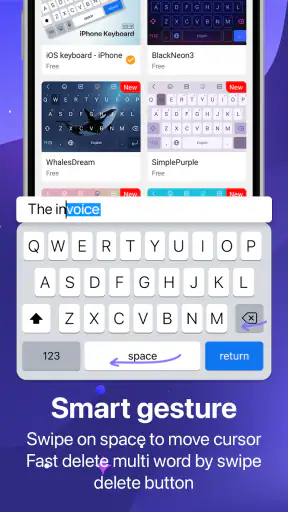 Keyboard OS 18 - Emojis