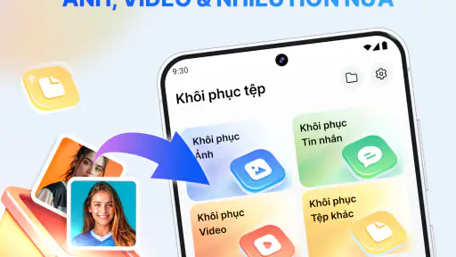 Khôi Phục Ảnh & Video Đã Xoá