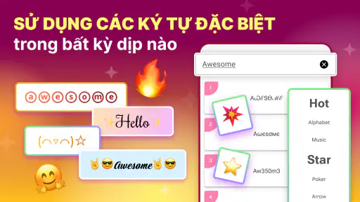 kí tự đặc biệt