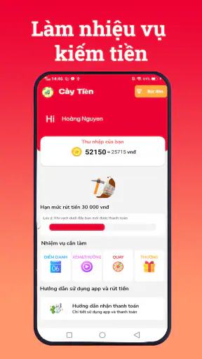 Kiếm tiền online cày tiền