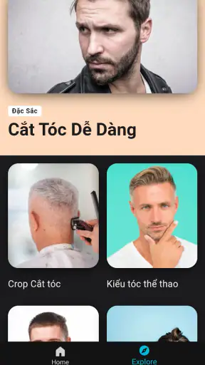 Kiểu Tóc Nam - Cắt Tóc Đẹp