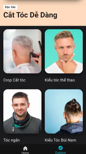 Kiểu Tóc Nam - Cắt Tóc Đẹp