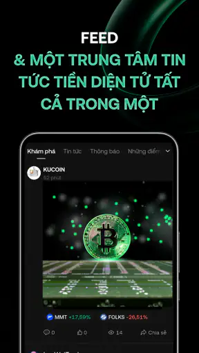 KuCoin: Mua BTC & tiền điện tử