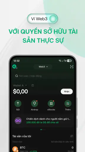 KuCoin: Mua BTC & tiền điện tử