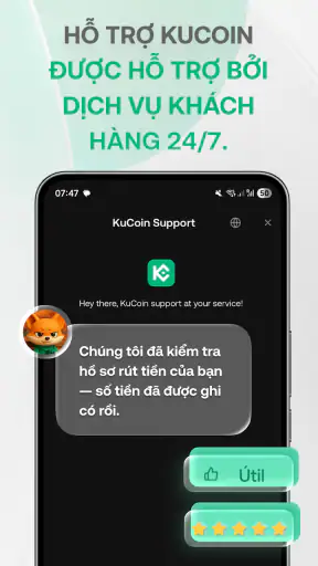 KuCoin: Mua BTC & tiền điện tử
