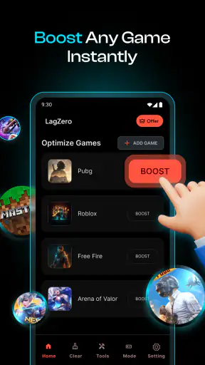LagZero: Gaming Tools