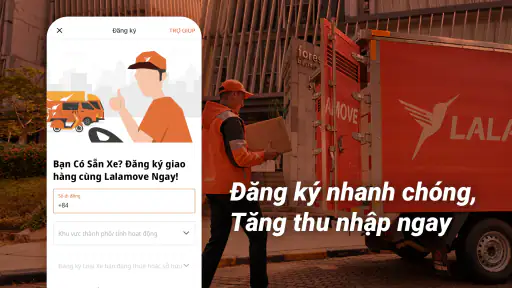 Lalamove - Đối tác tài xế