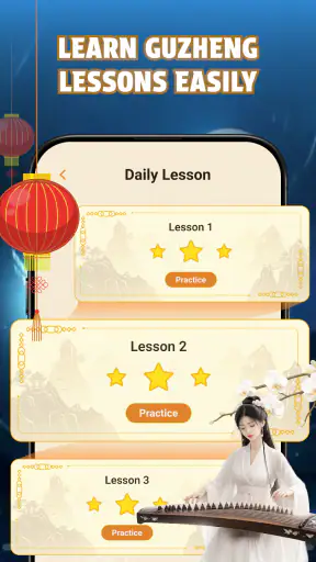 Learn Guzheng: Play & Lesson