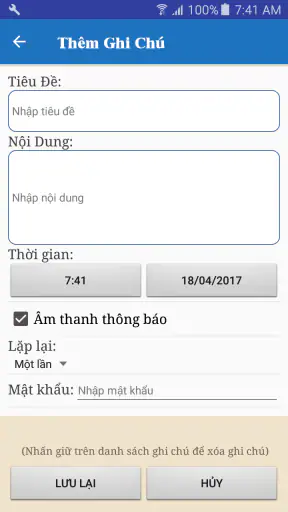 Lich Cong Giao