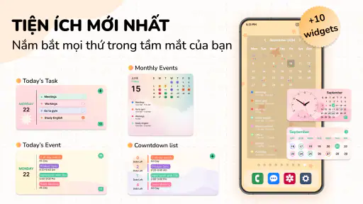 Lịch Lập Kế Hoạch Hàng Ngày