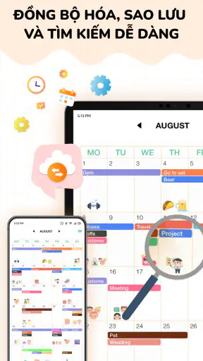 Lịch Lập Kế Hoạch Hàng Ngày