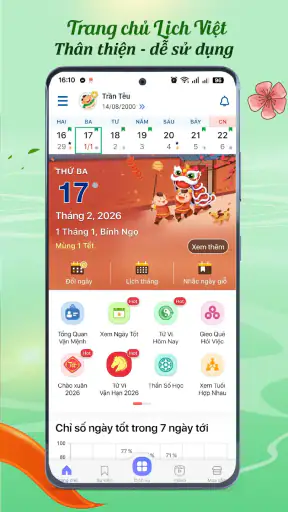 Lịch Vạn Niên 2026 - Lịch Việt