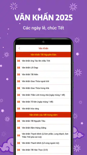 Lịch Vạn Niên - Lịch Âm 2025