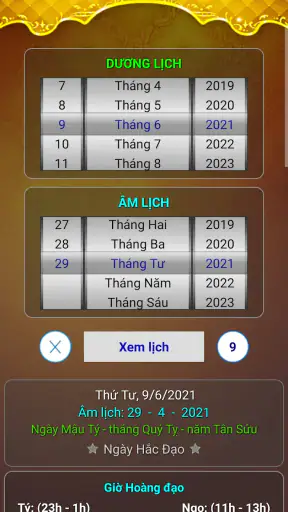 Lich Van Nien - Lịch VN 2026