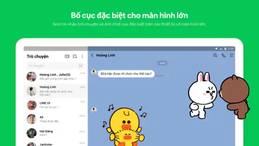 LINE: Gọi và nhắn tin