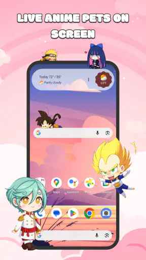 Live Anime Pets On Screen