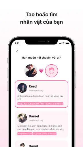 LoveyDovey - Bạn trai ảo AI