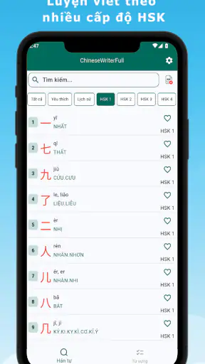 Luyện viết chữ Hán full