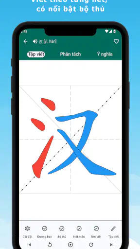 Luyện viết chữ Hán full