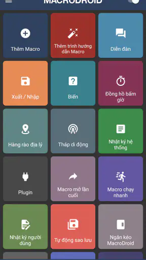 MacroDroid - Tự động hóa
