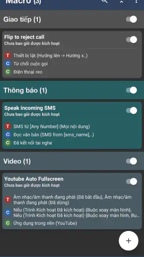 MacroDroid - Tự động hóa