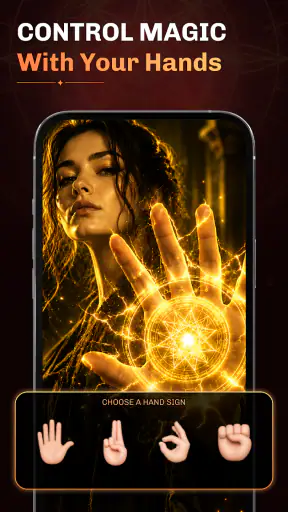 Magic Hand: Control AR Effect