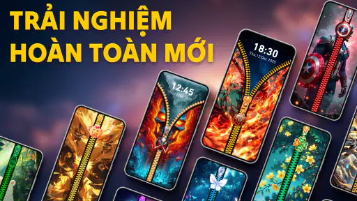 Màn Hình Khóa - ZipperLock