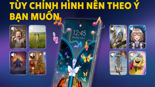 Màn Hình Khóa - ZipperLock