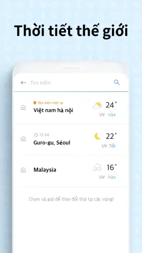 Màn hình thời tiết