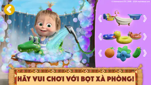 Masha và Gấu: Trò Chơi Trẻ Em!