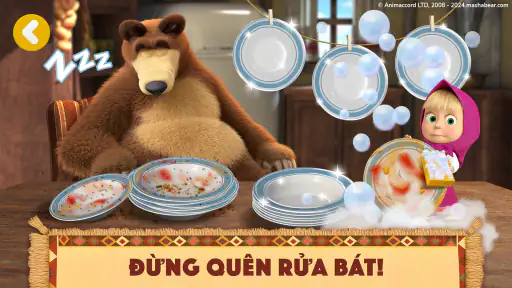 Masha và Gấu: Trò Chơi Trẻ Em!