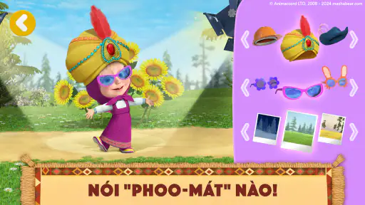 Masha và Gấu: Trò Chơi Trẻ Em!