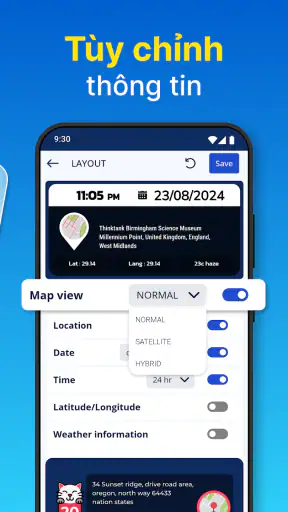 Máy ảnh GPS: Camera định vị