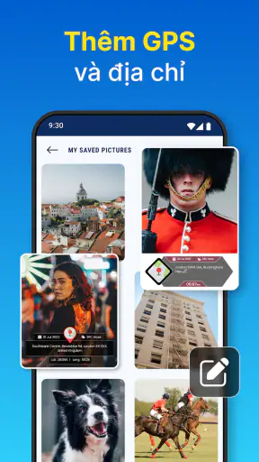 Máy ảnh GPS: Camera định vị