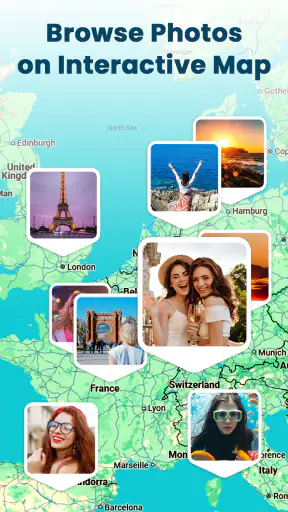 Máy ảnh GPS:Máy ảnh ảnh bản đồ