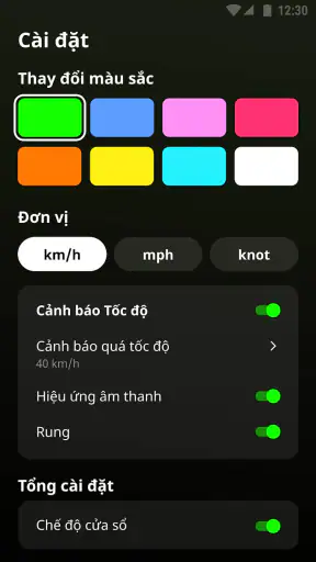 Máy đo tốc độ & đo quãng đường