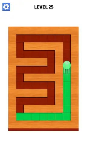 Maze Ball Paint Puzzle
