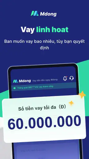 Mdong - Vay trực tuyến