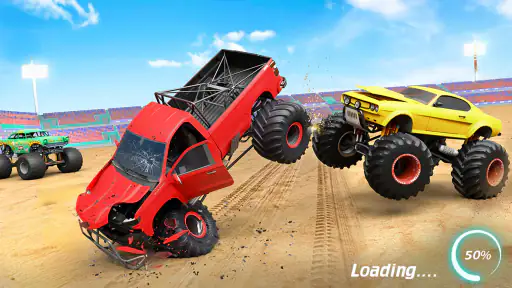Mega Ramp Monster Truck Stunts